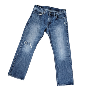 Levi's 514 Men's Straight Blue Jeans 33 X 30